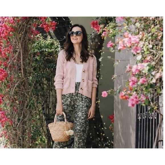 Madewell Sweaters - Madewell Hillview Cardigan Sweater in Wisteria Dove Sz Medium Cottage Core Chic